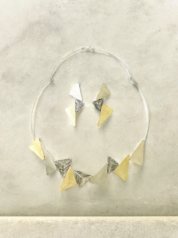 Set art jewellery triangles - Image 5