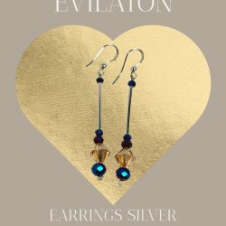 Σκουλαρίκια με Swarovski (M3)