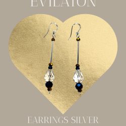 Σκουλαρίκια Swarovski (δάκρυ)