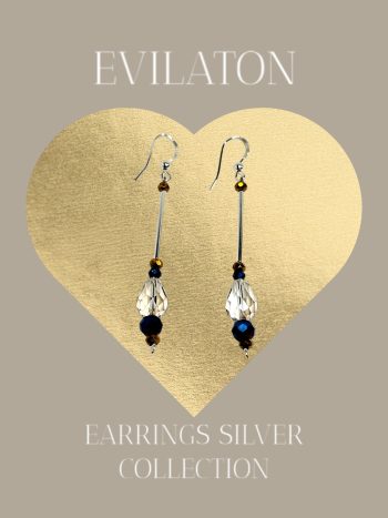 Σκουλαρίκια Swarovski (δάκρυ)