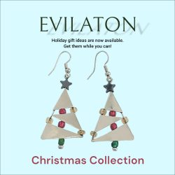 Christmas tree Earrings (A)